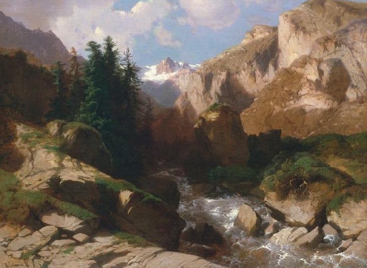 Alexandre Calame Calame china oil painting image